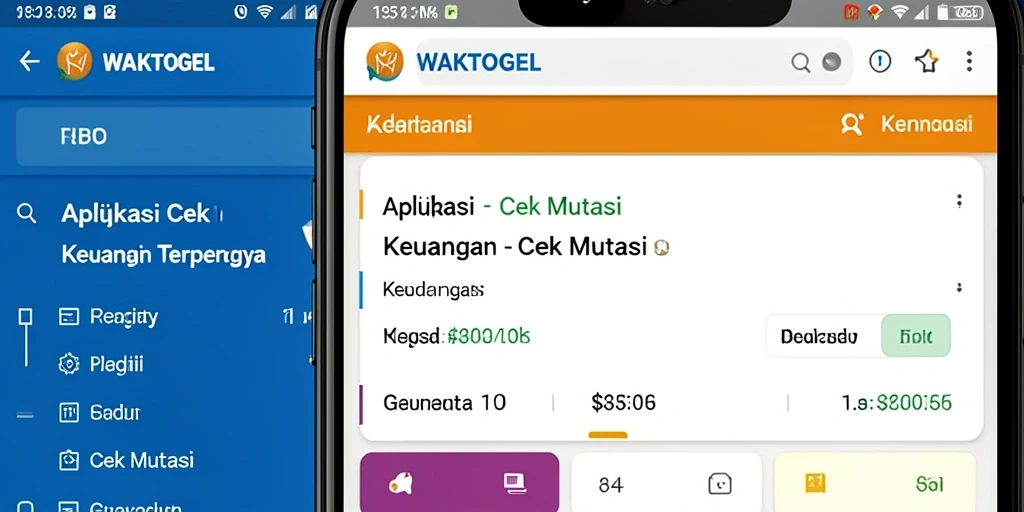 Antarmuka WAKTOGEL yang ramah pengguna untuk cek mutasi.