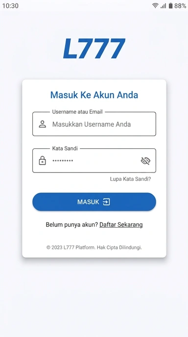 Masuk ke Akun l777 Anda dengan Mudah